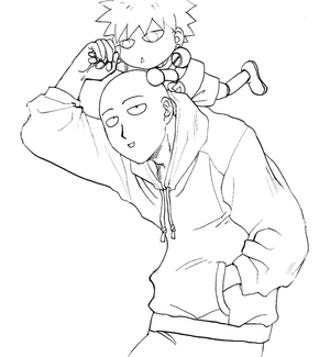 Saitama e o Pequeno Genos