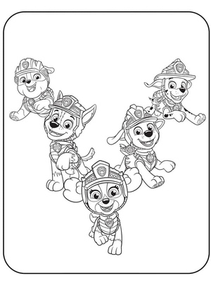 Personagens Principais da Patrulha Canina