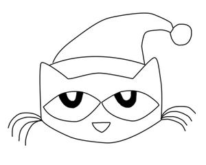 Página para Colorir Página para Colorir do Pete the Cat para Imprimir Grátis