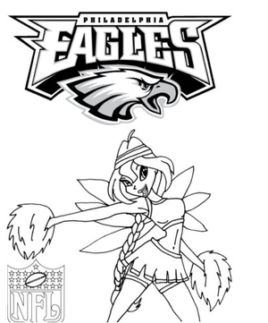 Líder de Torcida dos Philadelphia Eagles