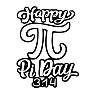 Página para Colorir Página para Colorir do Dia do Pi para Imprimir