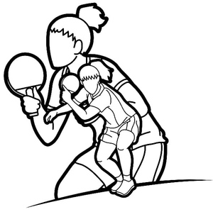 Atleta de Tênis de Mesa