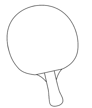 Raquete de tênis de mesa