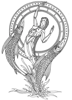 Página para Colorir Página para Colorir de Peixes para Imprimir Grátis