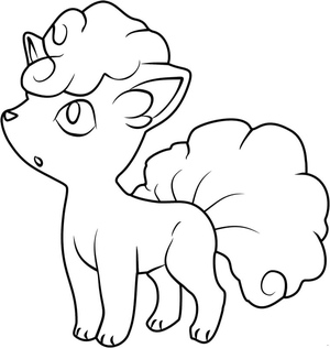 Adorável Vulpix de Alola