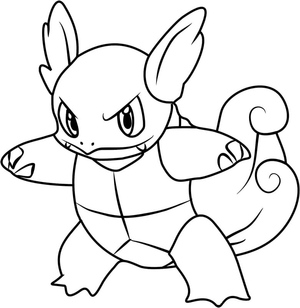 Pokémon Wartortle Bravo