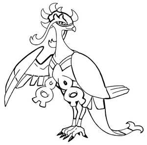 Página para Colorir Pokemon Penadivina