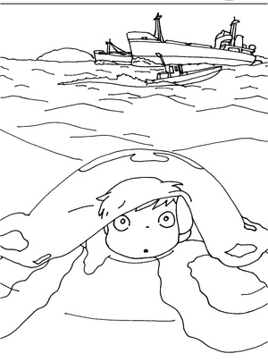 Ponyo Curioso