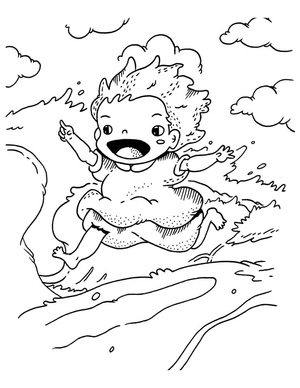 Ponyo em Movimento