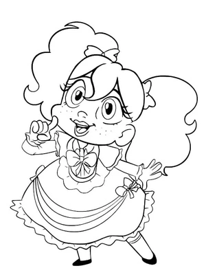 Página para Colorir Adorável Poppy Playtime