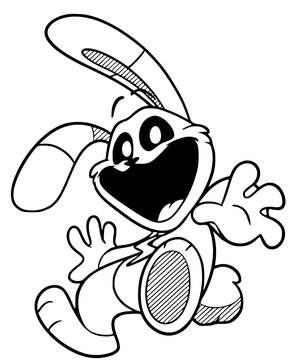 Página para Colorir Bichinhos Saltitantes no Jogo da Amarelinha