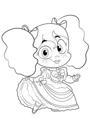 Página para Colorir Página para Colorir Poppy Playtime para Imprimir