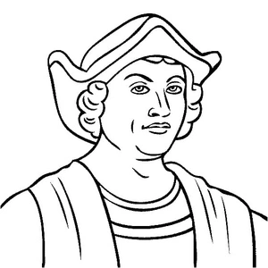 Página para Colorir Fernão de Magalhães