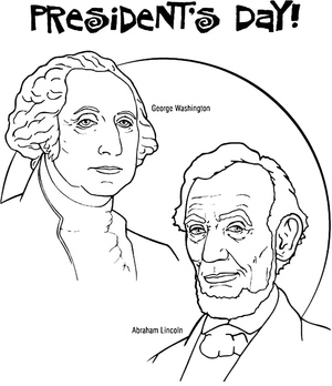 Dia dos Presidentes com Washington e Lincoln