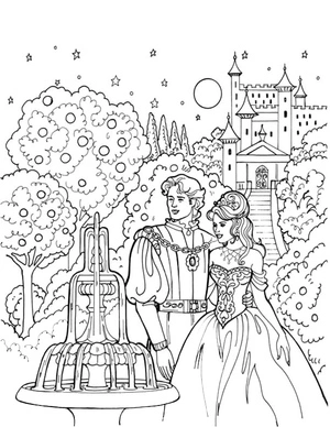 Página para Colorir Página para Colorir da Princesa Leonora