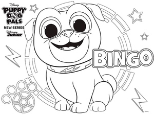 Bing de Puppy Dog Pals