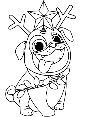 Rollie, o Filhote de Doggie Friends