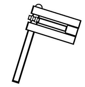 Página para Colorir Gragger Sorridente