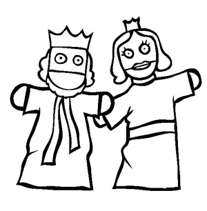 Puppet Pals para Purim