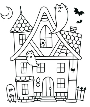 Pusheen com Fantasia de Halloween