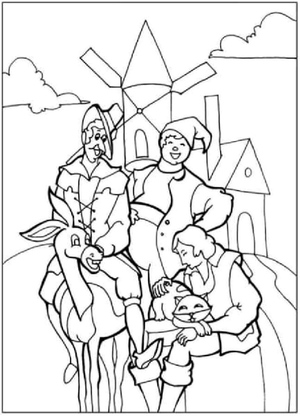 O Gato e os Filhos do Moleiro