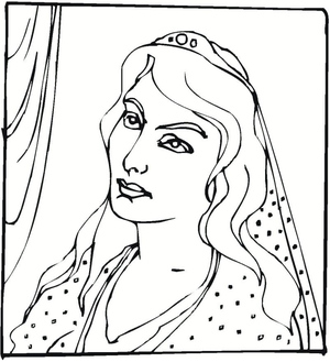 Desenho Livre da Rainha Esther