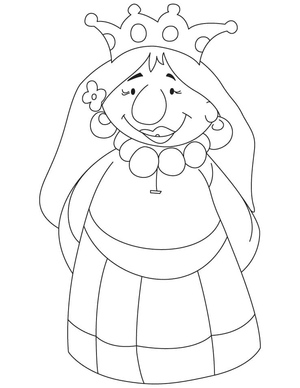 Rainha Cartoon