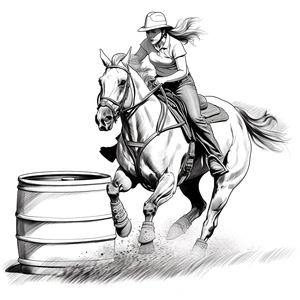 Página para Colorir Barris de Corrida
