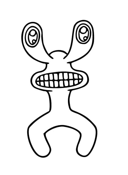 Página para Colorir Amigos em um Arco-íris Rosa