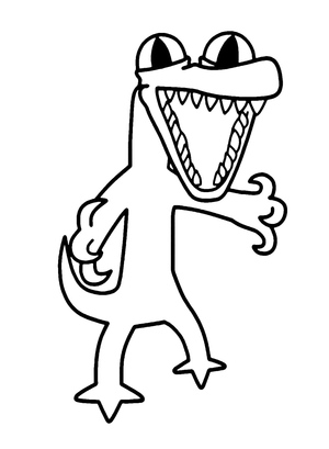 Amigos Roblox em um Arco-Íris Laranja