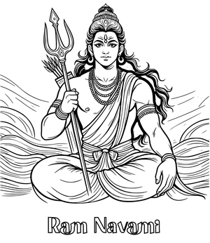 Votos festivos para Ram Navami!