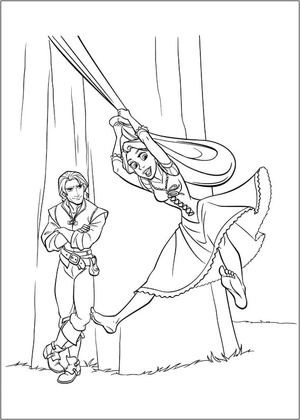 Rapunzel e Flynn