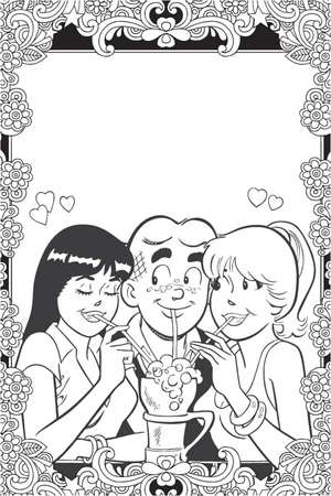 Página para Colorir Desenho Riverdale