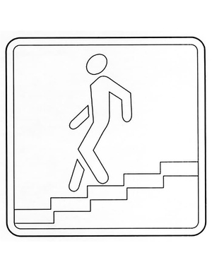 Placa para Passagem Subterrânea