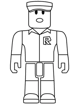 Página para Colorir Páginas de Colorir Grátis de Roblox para Crianças