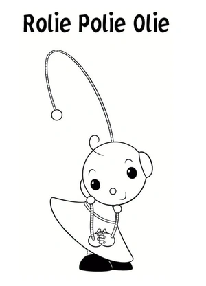 Página para Colorir Adorável Zara Polie