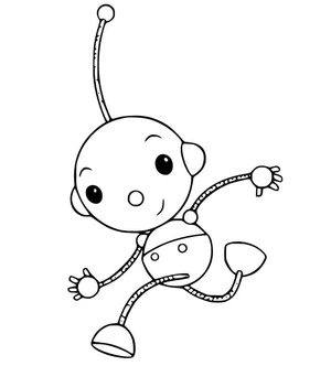 Página para Colorir Tipo Olie Polie