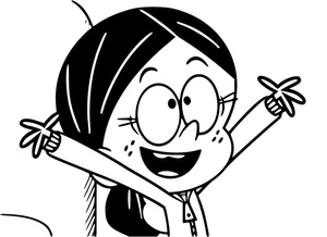 Página para Colorir Página para Colorir da Ronnie Anne