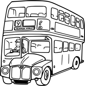 Ônibus de Dois Andares em Estilo Regular