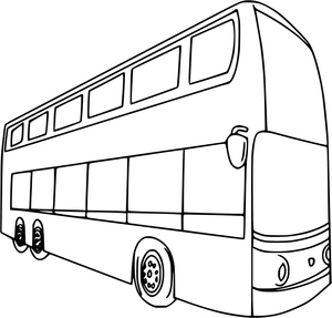 Ônibus de Dois Andares Simples