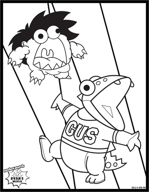 Moe e Gus do mundo de Ryan
