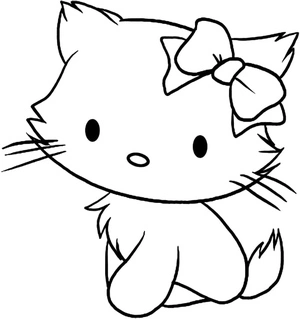 Página para Colorir Charmmy Kitty Encantadora