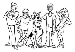 Scooby Doo e seus amigos legais