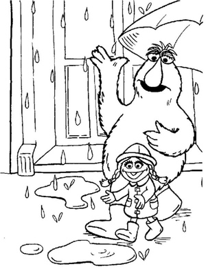 Dia Chuvoso na Vila Sésamo