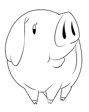 Hawk sorridente, fácil Os Sete Pecados Capitais coloring page, free printable
