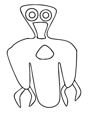 Kraby do Abrigo do Sursur, easy Abrigo de Sursur coloring page, free printable
