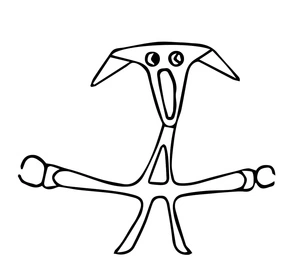 Criatura abstrata, fácil Abrigo de Sursur coloring page, free printable