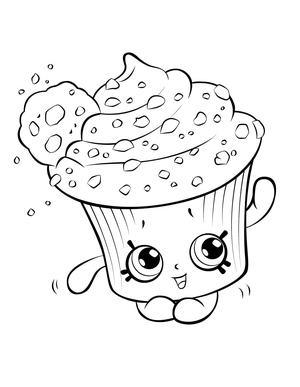 Shopkins Temporada 5: Loja de Cupcake de Biscoito Cremoso