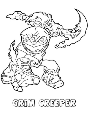 Grim Creeper de Skylanders