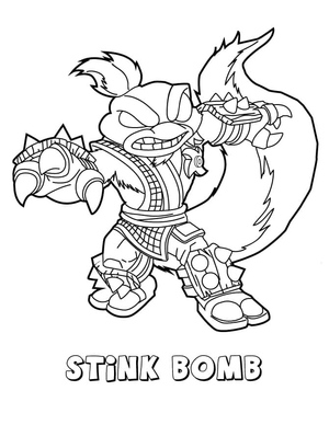 Bomba Fedorenta dos Skylanders
